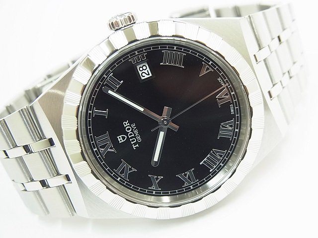 チューダー ロイヤル デイト 38MM ブラック M28500-0003 - 腕時計専門店THE-TICKEN(ティッケン) オンラインショップ