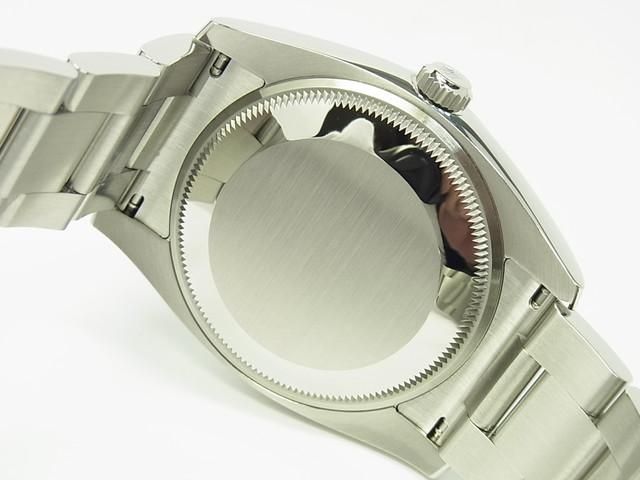 ロレックス オイスターパーペチュアルデイト シルバー 115200 21