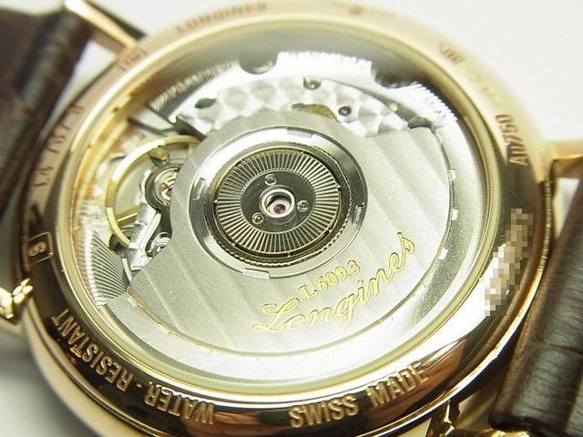 ロンジン プレザンス GP 34mm 自動巻き ロンジン プレザンス ヘリテージ 34MM 18KPG 正規品 - 腕時計