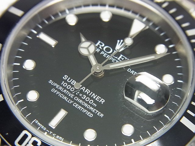 ロレックス サブマリーナ・デイト Ref.16610 U番 正規品 - 腕時計専門 