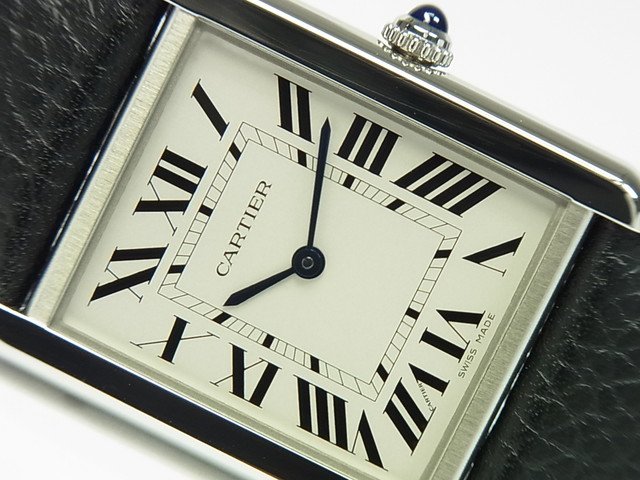カルティエ タンクソロ LM クオーツ WSTA0028 - 腕時計専門店THE 