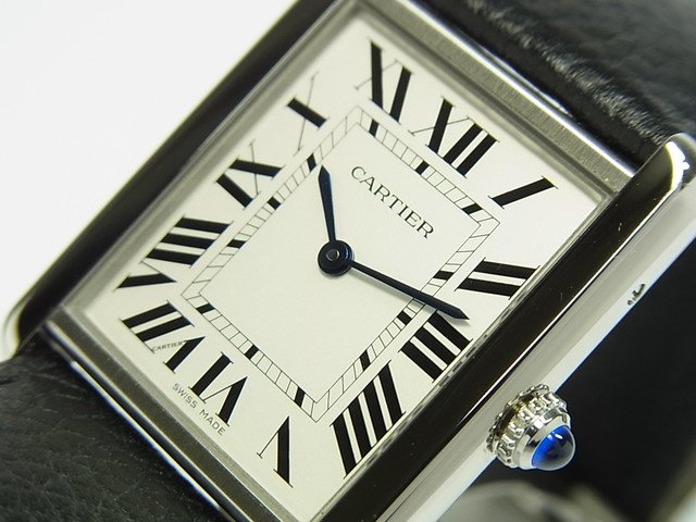 カルティエ タンクソロ LM クオーツ WSTA0028 - 腕時計専門店THE 