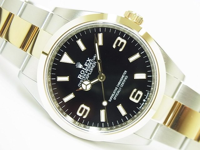 ロレックス 新型エクスプローラーI コンビ Ref.124273 - 腕時計専門店 ...