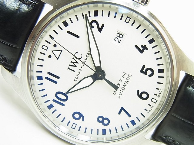 IWC パイロットウォッチ マーク18 シルバー IW327002 - 腕時計専門店 