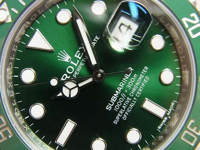 ロレックス グリーンサブ Ref.116610LV '18年購入 正規品 - 腕時計専門