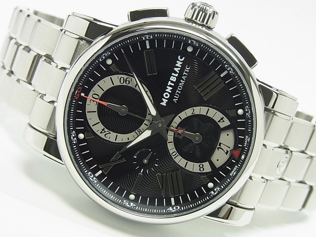 モンブラン スター4810 クロノグラフ ブラック文字盤 正規品 - 腕時計 