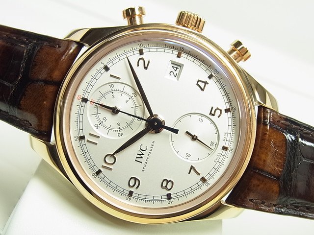 IWC ポルトギーゼ・クロノ クラシック RG IW390402 正規品 - 腕時計