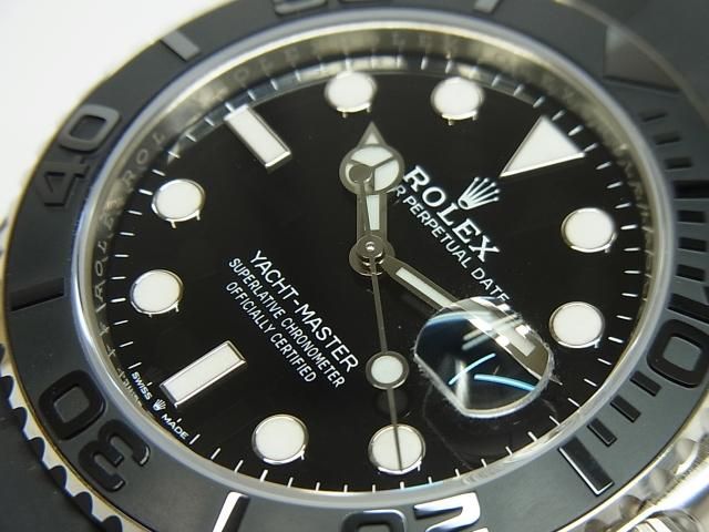 2021 NEW PAPERS Rolex Yacht-Master 18K White Gold Oysterflex