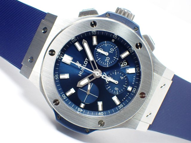 ウブロ ビッグバン スチール ブルー ラバー 年購入 正規品 腕時計専門店the Ticken ティッケン オンラインショップ