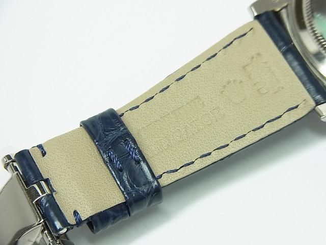 ロレックス デイデイト ブルー 18KWG 保護シール付 118139 - 腕時計