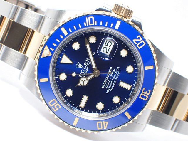 ロレックス サブマリーナ デイト ブルー コンビ Ref.126613LB - 腕時計 
