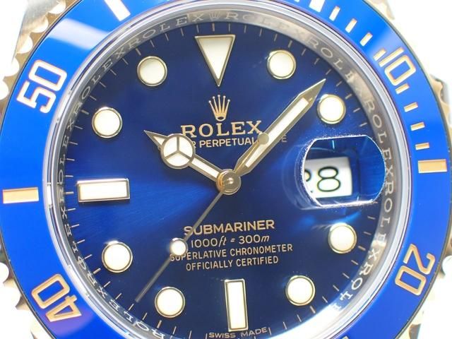 ロレックス サブマリーナ デイト ブルー コンビ Ref.116613LB '20年