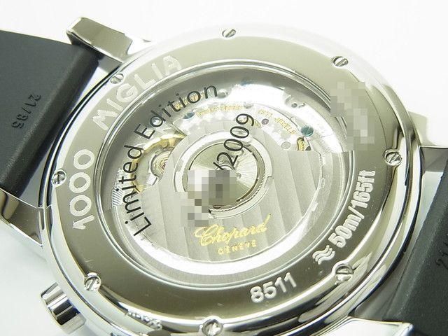 ほっしー♡*♡*♡ 新品] ショパール ミッレミリア 1685113036ホワイト ステンレス