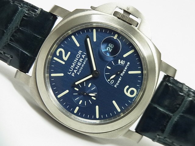 パネライ ルミノール・パワーリザーブ チタン PAM00093 正規品 - 腕時計専門店THE-TICKEN(ティッケン) オンラインショップ
