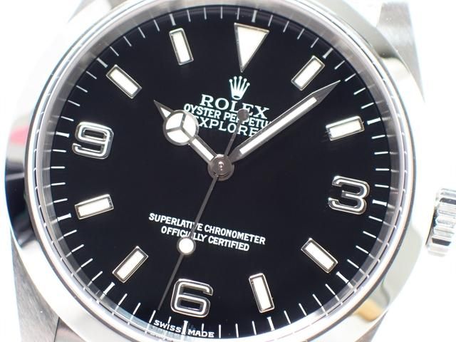 ロレックス　エクスプローラー１ Ref.114270 K番 ロレックス エクスプローラーI 114270 Z番 正規 - 腕時計専門店