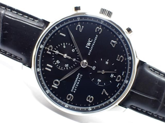 IWC 時計 IWC】 ポルトギーゼ・クロノグラフ 品番：IW371625 価格