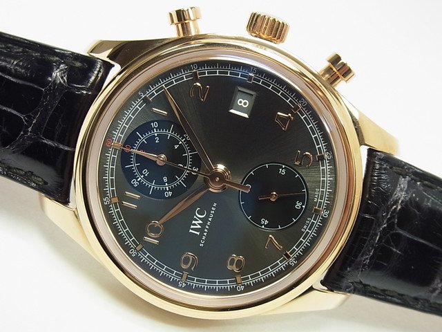 IWC ポルトギーゼ・クロノ クラシック RG IW390405 正規品 - 腕時計