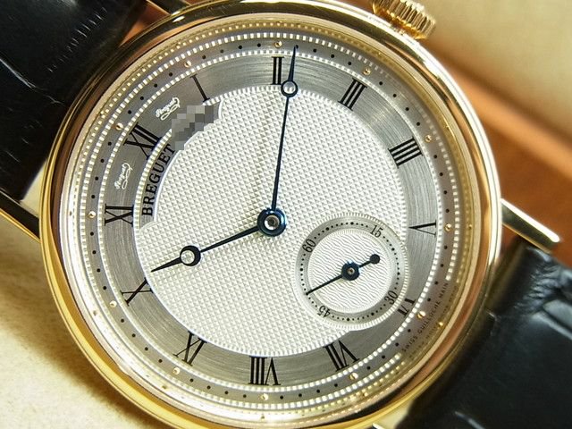 ブレゲ Breguet クラシック ツインバレル 手巻き 5907BA K18イエローゴールド メンズ 腕時計