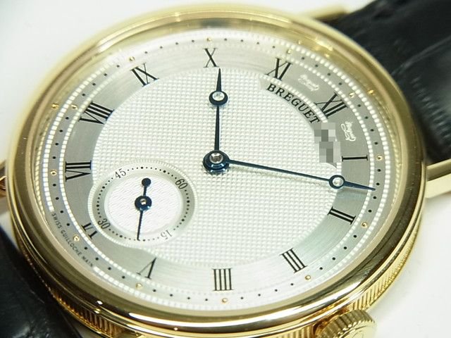 ブレゲ Breguet クラシック ツインバレル 手巻き 5907BA K18イエローゴールド メンズ 腕時計