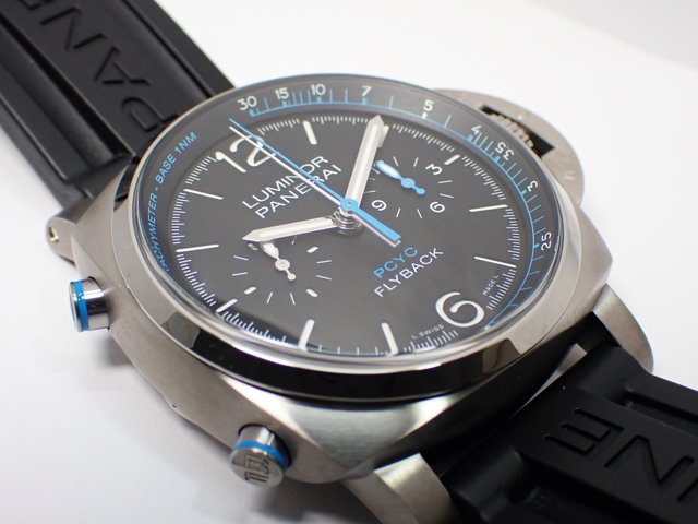 パネライ ルミノール ヨットチャレンジ 44MM クロノグラフ フライバック - 腕時計専門店THE-TICKEN(ティッケン) オンラインショップ