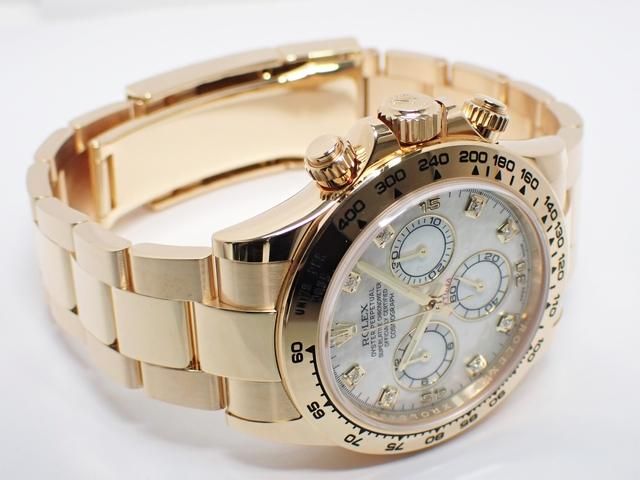 【新品・未使用】　ロレックス　ブレス　デイトナ ロレックス デイトナ 18KYG ブレス ホワイトシェル Ref.116508NG
