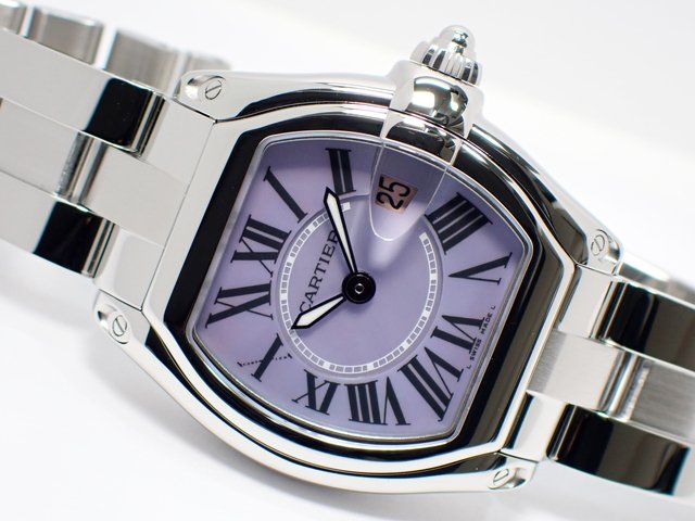 カルティエ ロードスターSM パープルシェル '08クリスマス限定モデル 腕時計専門店THE-TICKEN(ティッケン) オンラインショップ