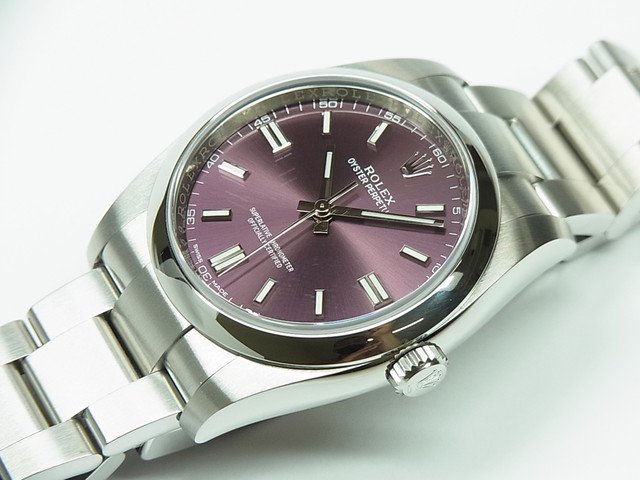 ロレックス オイスターパーペチュアル36 レッドグレープ 116000 正規品 - 腕時計専門店THE-TICKEN(ティッケン) オンラインショップ