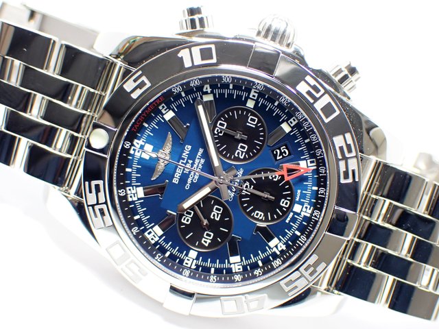 ブライトリング クロノマット GMT ブルー 47MM 正規品 - 腕時計専門店THE-TICKEN(ティッケン) オンラインショップ