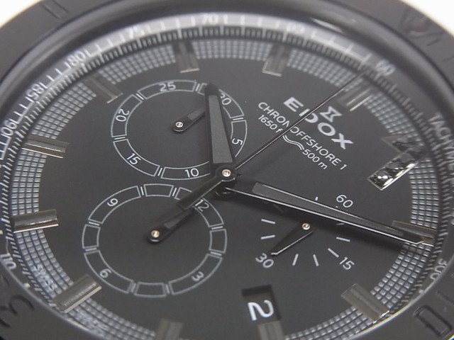エドックス クロノオフショア1・クロノグラフ 10周年記念モデル Ref.10221-37N3-NIGD3 -  腕時計専門店THE-TICKEN(ティッケン) オンラインショップ