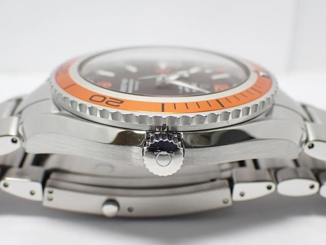 美品 オーバーホール済 プラネットオーシャン オメガ シーマスター プラネットオーシャン 600M コーアクシャル
