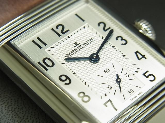【美品】ジャガールクルト　レベルソ　スモールセコンド　ラージ　Q3858522 レベルソ・クラシック・ラージ・スモールセコンド ジャガー