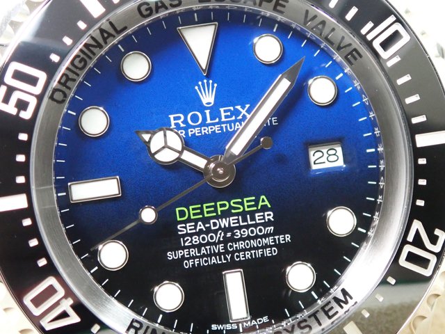 ロレックス ディープシー・Dブルー Ref.116660 正規未使用品 - 腕時計 