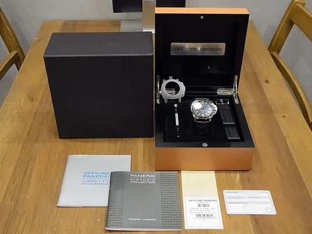 【超目玉枠】 OFFICINE 木製ケース・説明書・ラバーカバー（PANERAI PANERAI 時計