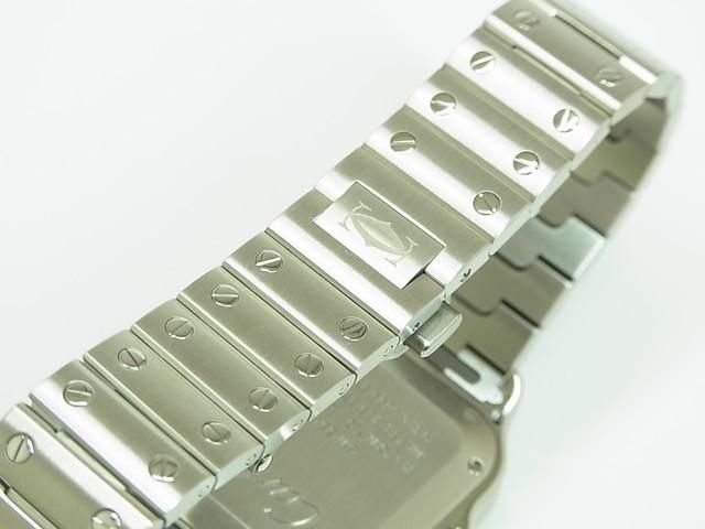 カルティエ サントス ドゥ カルティエ ウォッチ MM ベゼルダイヤ