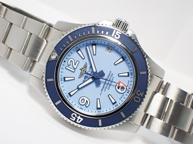 ブライトリング スーパーオーシャン 36 オートマチック ブルー ブレス仕様 - 腕時計専門店THE-TICKEN(ティッケン) オンラインショップ