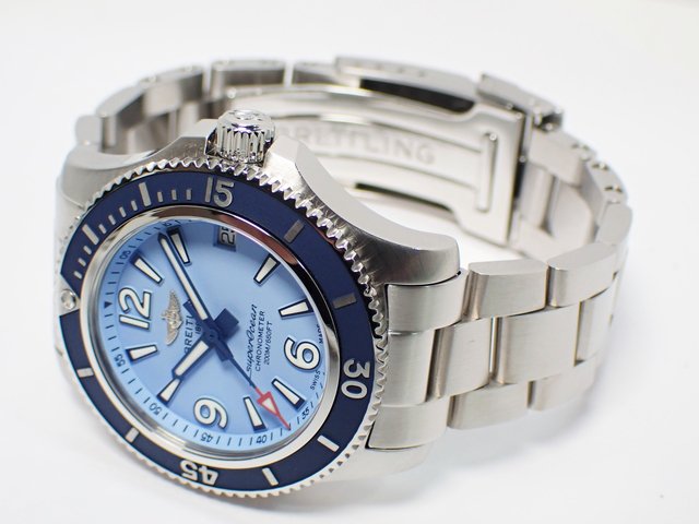 ブライトリング スーパーオーシャン 36 オートマチック ブルー ブレス仕様 - 腕時計専門店THE-TICKEN(ティッケン) オンラインショップ