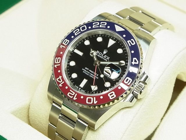 ロレックス GMTマスターⅡ 赤青ベゼル 126710BLRO 未使用品 - 腕時計 