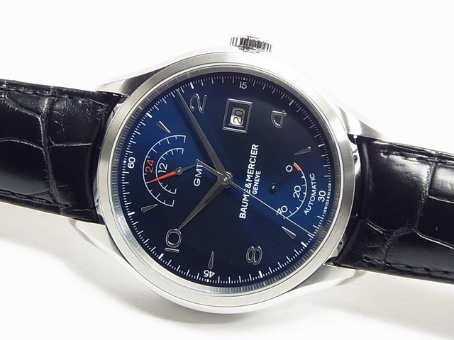 ボーム＆メルシエ クリフトン GMT パワーリザーブ MOA10316 - 腕時計 ...