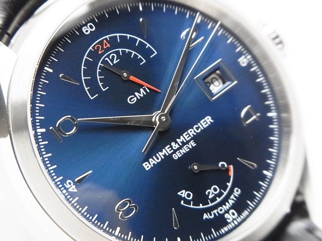 ボーム＆メルシエ　クリフトン　GMT　パワーリザーブ　MOA10316 - 腕時計専門店THE-TICKEN(ティッケン) オンラインショップ