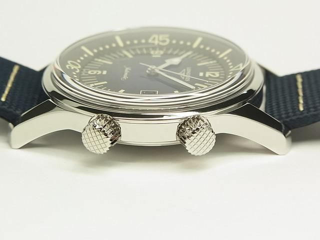 Longines Legendary Watches 洋書ロンジン時計 ロンジン レジェンドダイバー 42MM ブルー文字盤 L3.774.4.90.2