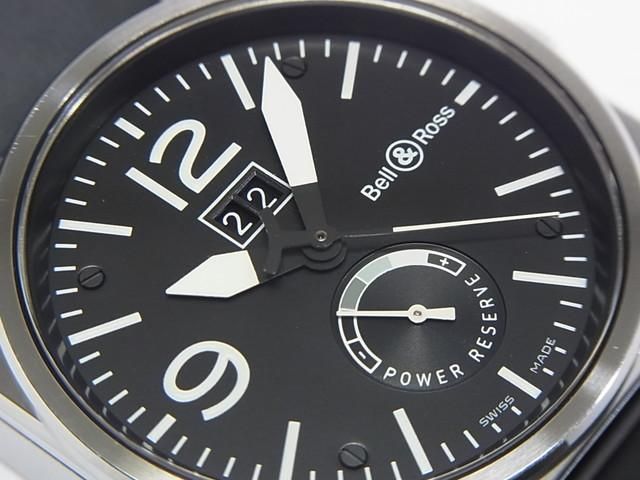 ベル＆ロス BR03-90B-R グランドデイト・パワーリザーブ 42MM