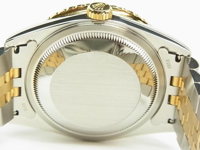 ロレックス 16263 デイトジャスト コンビ SS×YG サンダーバード