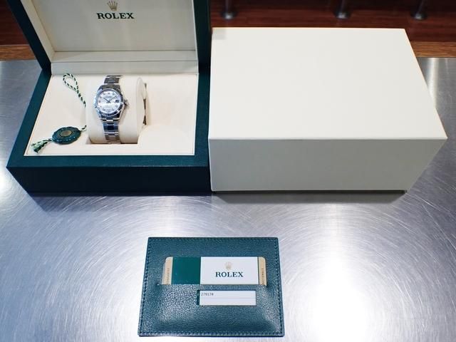 ロレックス　デイトジャスト箱 ロレックス デイトジャスト28 ホワイトMOP 10Pダイヤ 2019年 - 腕時計