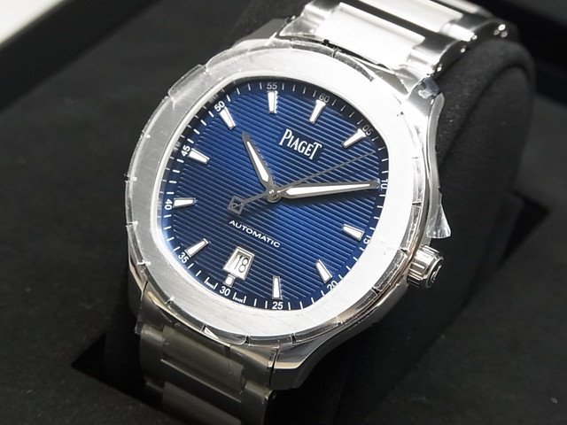 ピアジェ ポロS クロノグラフ G0A41002 PIAGET 腕時計 ブルー文字盤 ...
