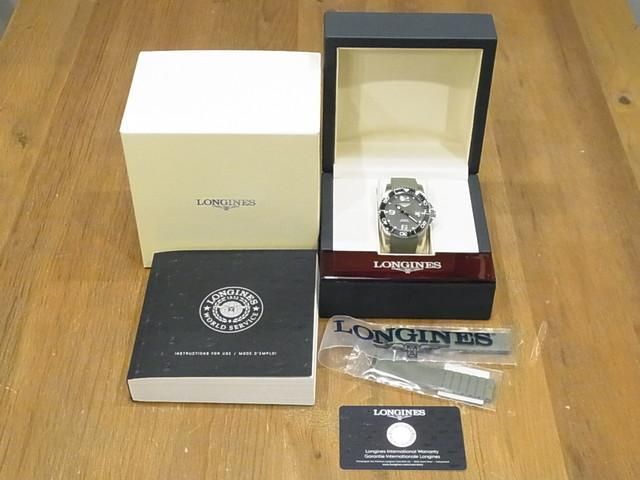 ロンジン ハイドロコンクエスト グリーン 41MM Ref.L3.781.4