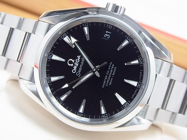 オメガ OMEGA シーマスター アクアテラ マスターコーアクシャル38.5mm - 腕時計(アナログ)