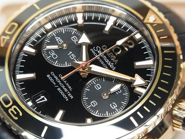 オメガ シーマスター プラネットオーシャン・クロノグラフ 18K