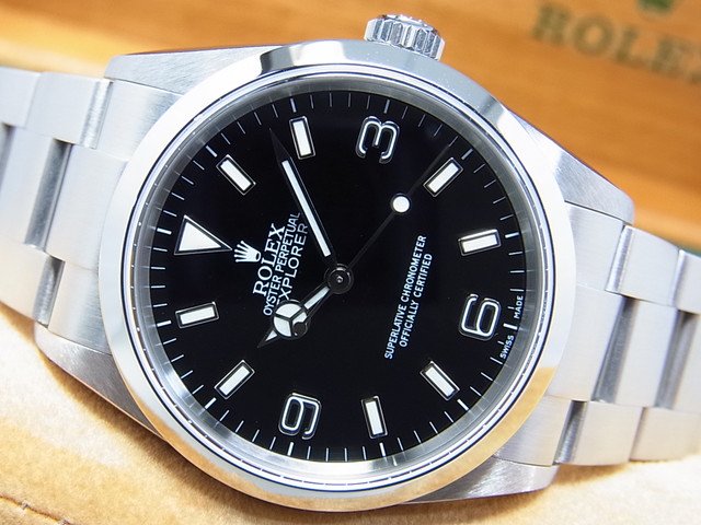 ロレックス エクスプローラーI Ref.114270 Y番 - 腕時計専門店THE ...