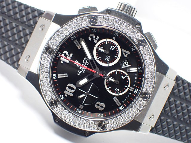 ウブロ ビッグバン スチール ベゼルダイヤモンド 正規品 - 腕時計専門