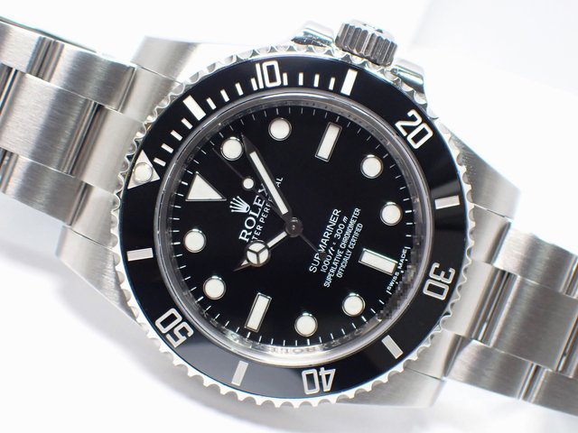 ロレックス サブマリーナ・ノンデイト Ref.114060 2014年 - 腕時計専門 